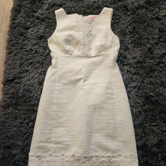 Lilly Pulitzer Dresses & Skirts - Lilly pulitzer white dress size 2